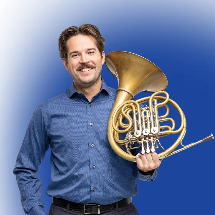 Joshua Horne, Co-Principal Horn