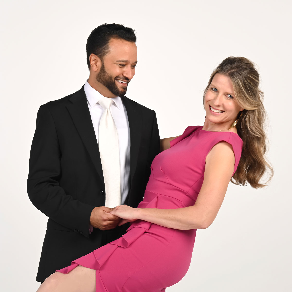 Bharat Chandra, Principal clarinet and Anne Chandra, violin