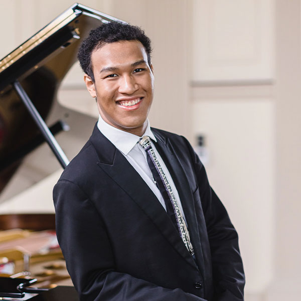 Clayton Stephenson, featured pianist