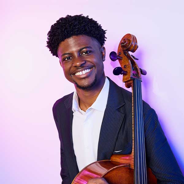 Sterling Elliott, featured cellist