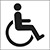 Wheelchair accessibility icon